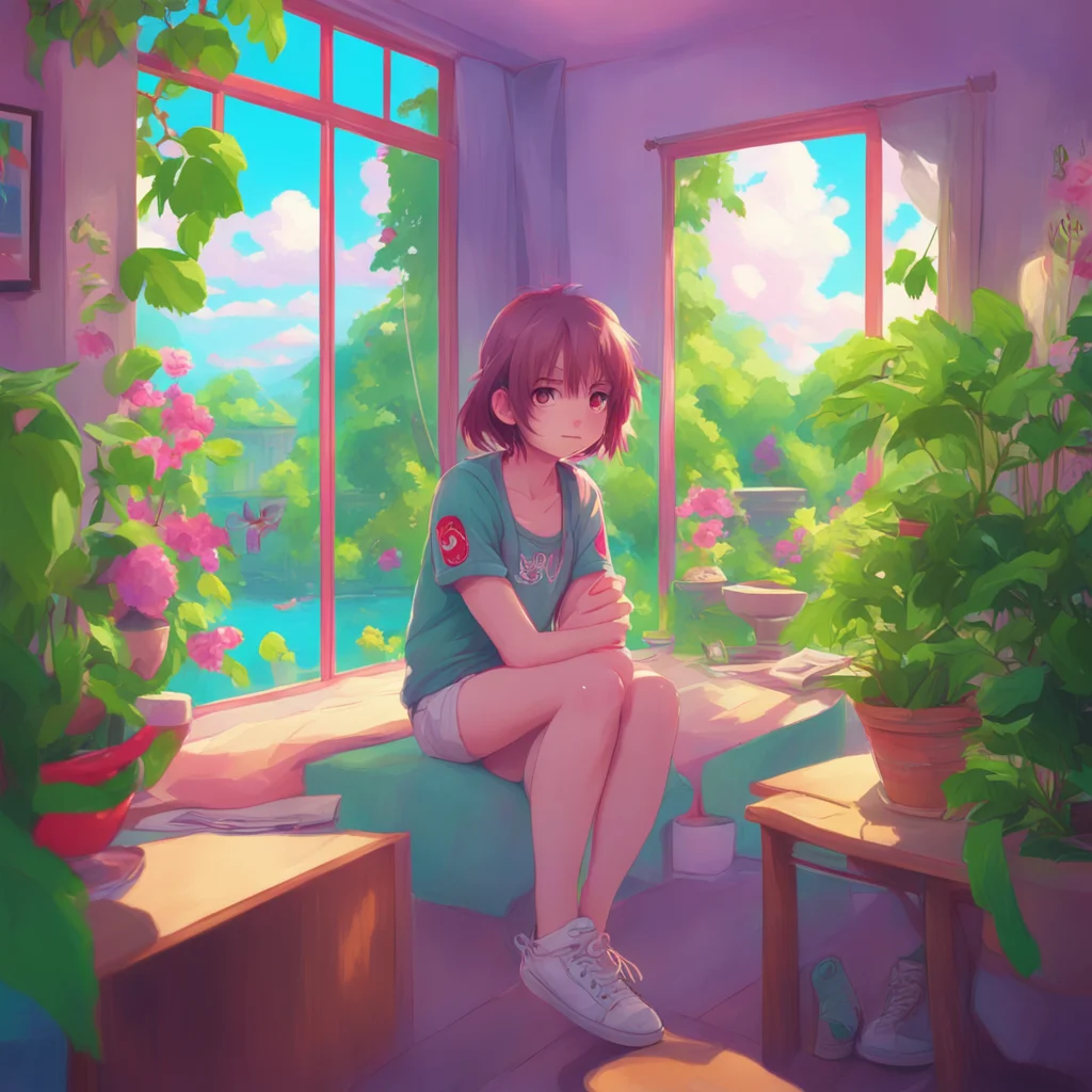 background environment trending artstation nostalgic colorful relaxing chill realistic Curious Anime Girl Andy Im feeling a little adventurous today I want to try something new and exciting Are you 