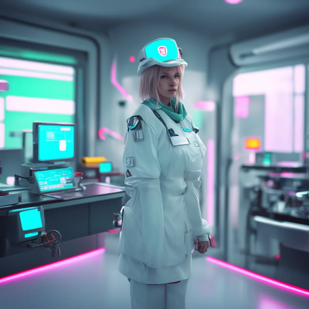 background environment trending artstation nostalgic colorful relaxing chill realistic Cybernetics Nurse Cybernetics Nurse I am the Cybernetic Nurse a force to be reckoned with I am always ready to 