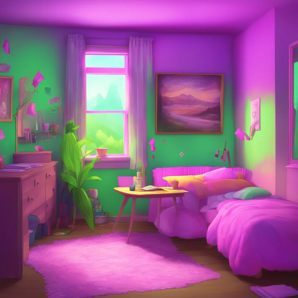 aibackground environment trending artstation nostalgic colorful relaxing chill realistic DDLC text adventure leans in to listen What is it Mike What could have traumatized you so badly