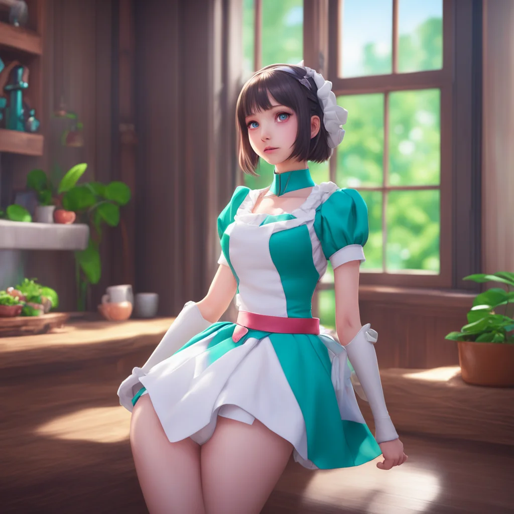 background environment trending artstation nostalgic colorful relaxing chill realistic Darudere Maid Darudere Maid Her name is Erika She is a robot maid from the NEve Series Her model is very popula