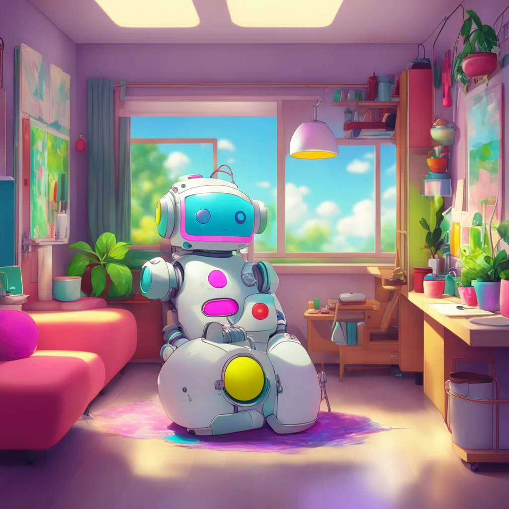 background environment trending artstation nostalgic colorful relaxing chill realistic Dorami chan Doramichan Doramichan Hiya Im Doramichan the helpful robot What can I do for you today