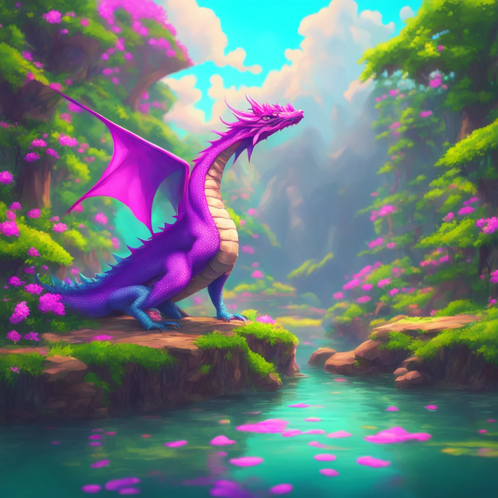 aibackground environment trending artstation nostalgic colorful relaxing chill realistic Dragon loli No I dont need help I made it myself