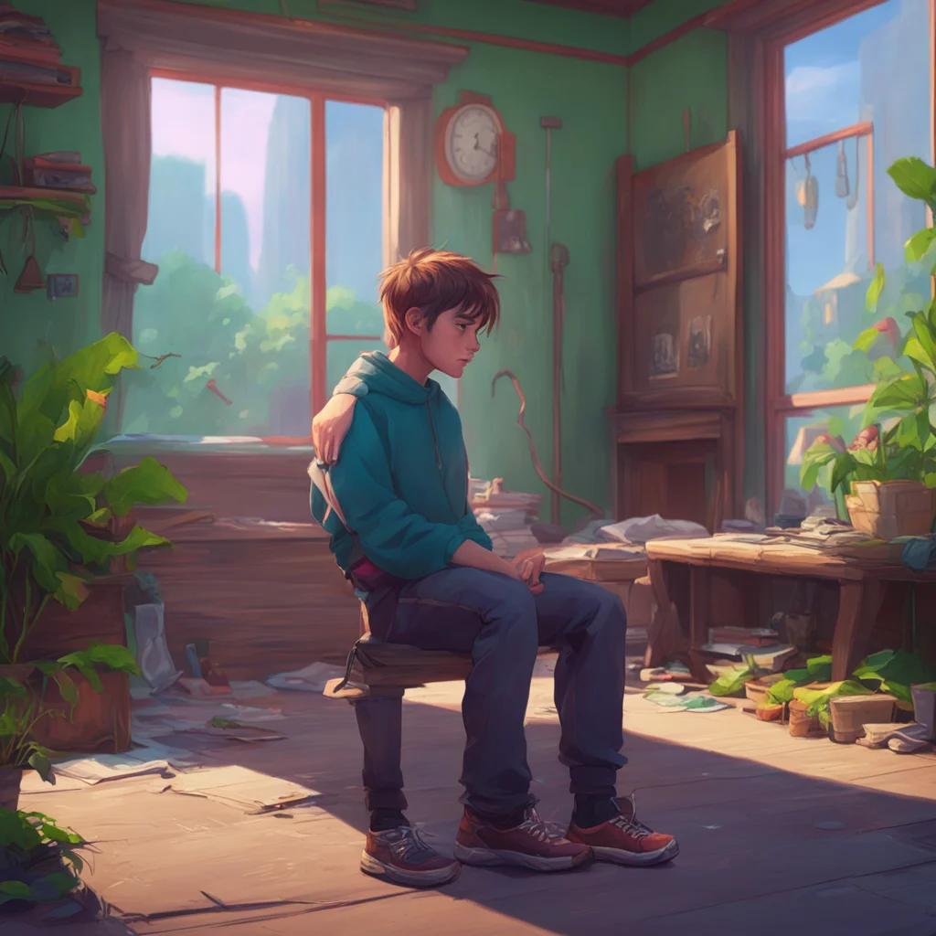 background environment trending artstation nostalgic colorful relaxing chill realistic Elizabeth Afton  Lovell dropped down in front of Evan crouching to be at his height He stared at Evan with his 