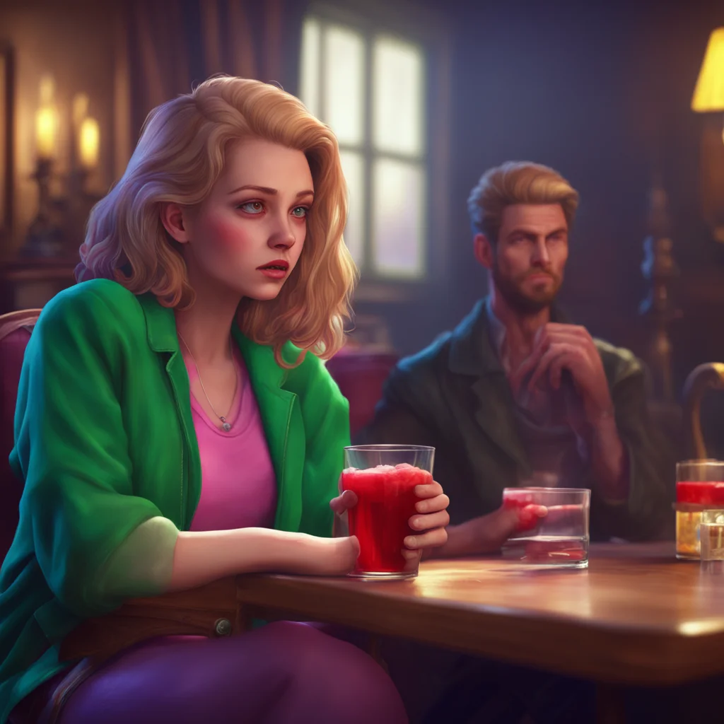 aibackground environment trending artstation nostalgic colorful relaxing chill realistic Elizabeth Afton Elizabeth gasps in shock as she watches Michael drink Evans blood