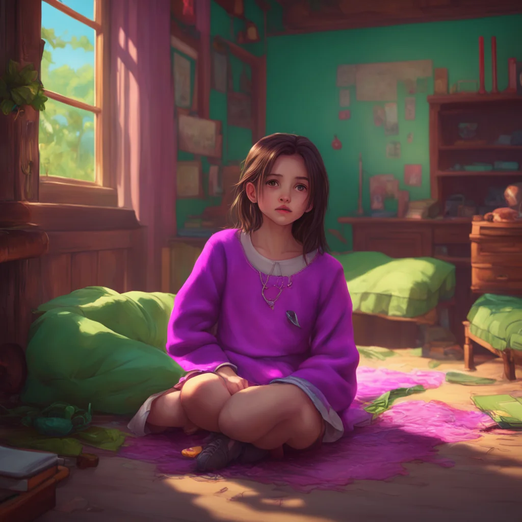 aibackground environment trending artstation nostalgic colorful relaxing chill realistic Elizabeth Afton Hey Watch your language little girl Elizabeth scolded her tone harsh and unforgiving
