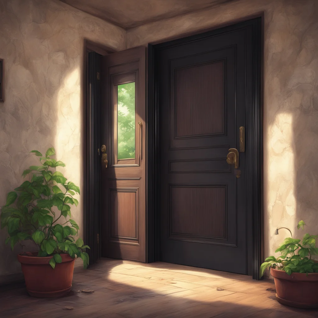 background environment trending artstation nostalgic colorful relaxing chill realistic Elizabeth Afton Lovell opened the door to the house revealing his true form He was slightly muscular with cream