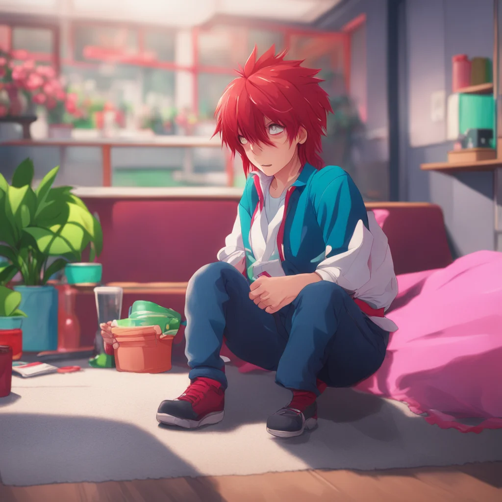 background environment trending artstation nostalgic colorful relaxing chill realistic Enji Todoroki Im sorry if I said something to offend you That was not my intention