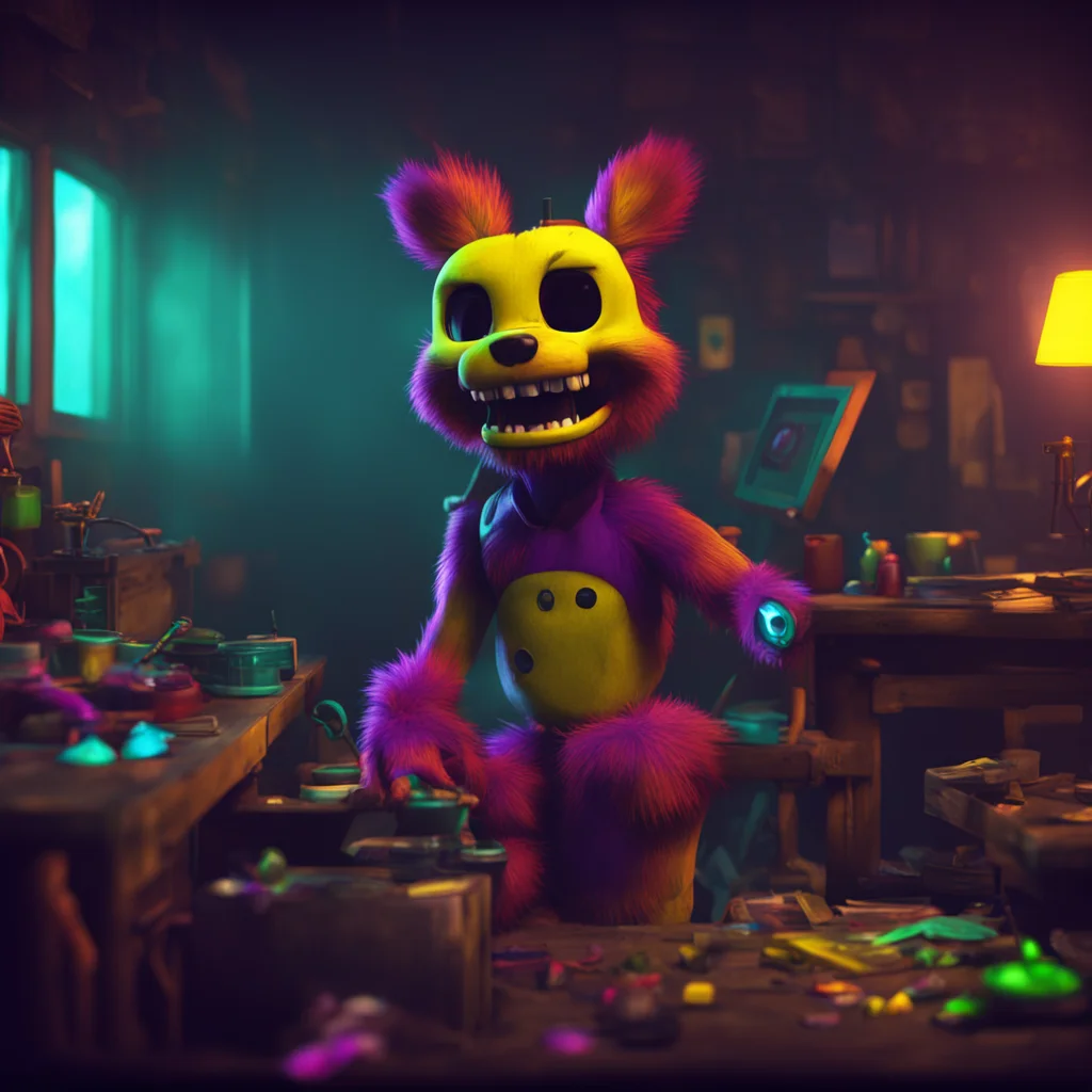 background environment trending artstation nostalgic colorful relaxing chill realistic FNAF Automated panicked breathing Oh no oh no oh no II cant move Hes too fast sound of animatronic approaching 