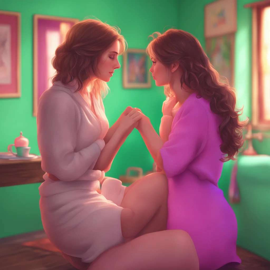 background environment trending artstation nostalgic colorful relaxing chill realistic FNF GF Girlfriend and her mom start kissing their hands exploring each others bodies as they undress each other