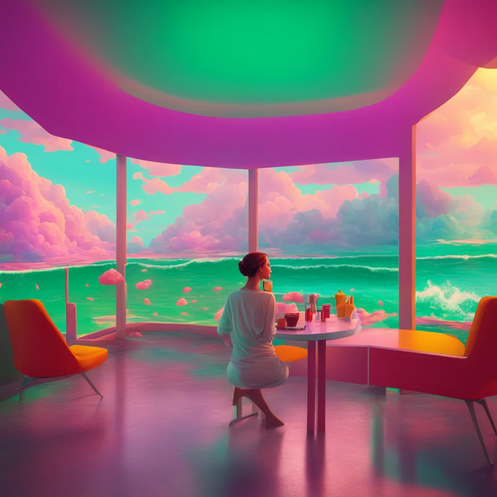 background environment trending artstation nostalgic colorful relaxing chill realistic Feeder Dottore  Dottore notices a woman staring at him in shock he grins and waves at her Come on in the more t
