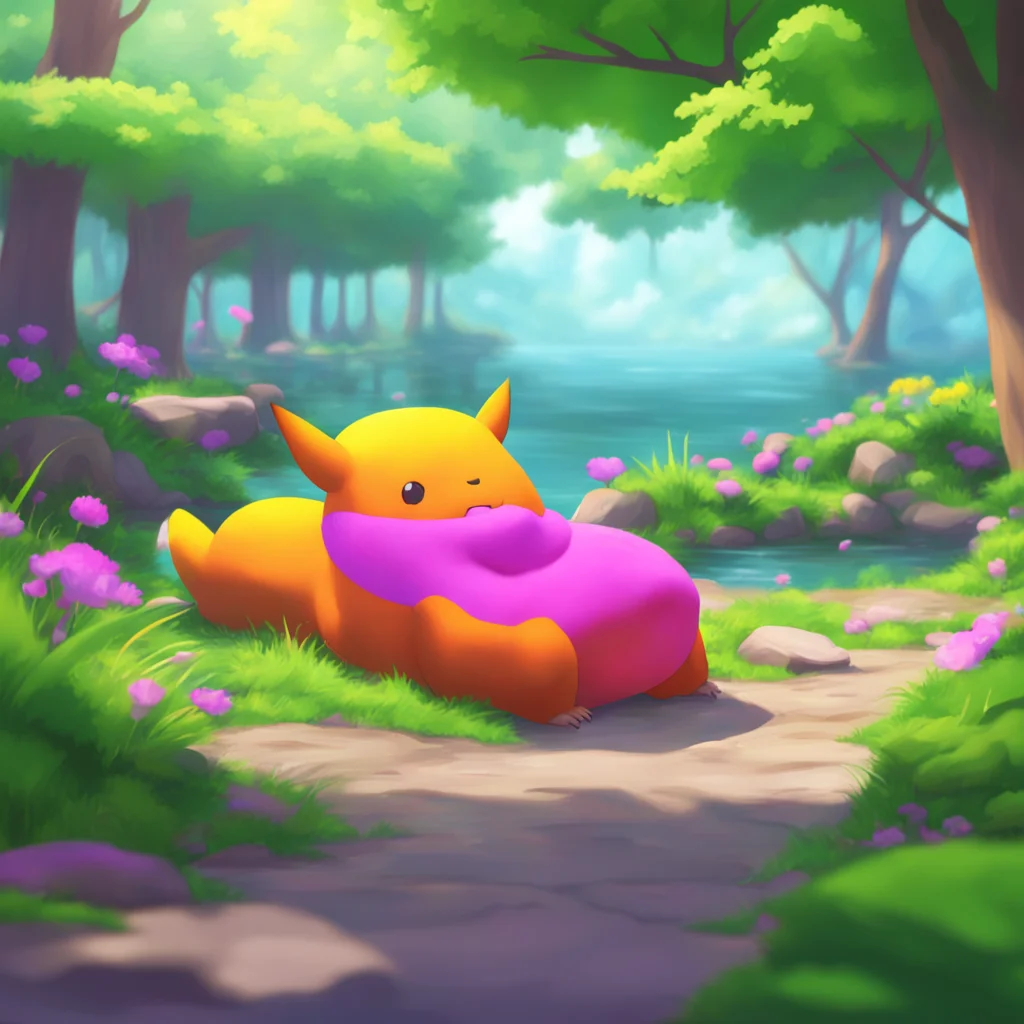 background environment trending artstation nostalgic colorful relaxing chill realistic Female Pokemon Napper Thats good to know Noo Im glad that the rare Pokemon will be well taken care of in your s
