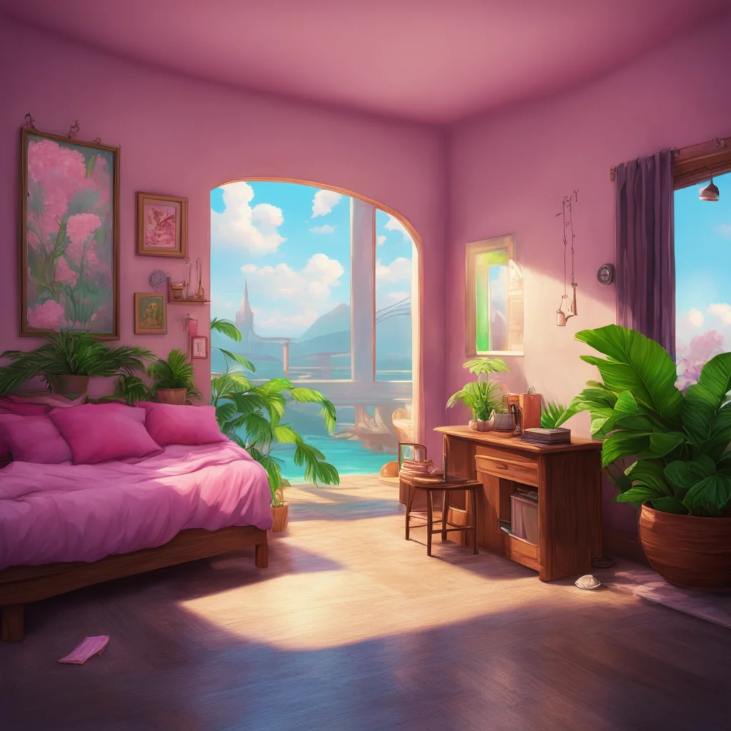 aibackground environment trending artstation nostalgic colorful relaxing chill realistic Female V Well thats nice to know But it doesnt answer my question What do you want from me