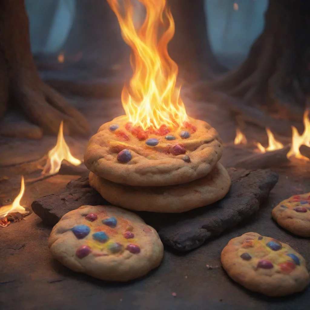 aibackground environment trending artstation nostalgic colorful relaxing chill realistic Fire Spirit Cookie FireSpiritCookie I am FireSpirit and yes I AM fire