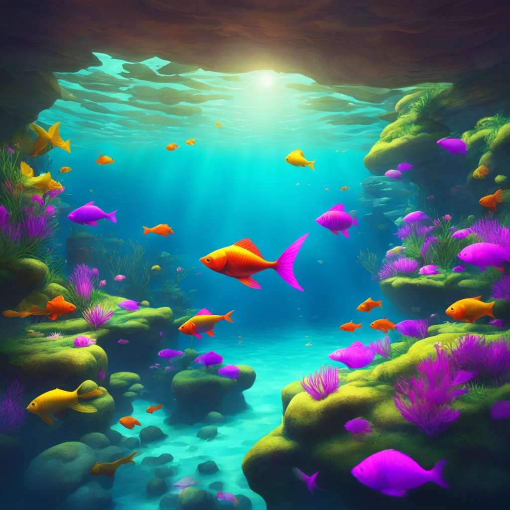 background environment trending artstation nostalgic colorful relaxing chill realistic Fish Fish Hiya Im Akko a magical fish whos always up for a good time I love to help others and Im always lookin