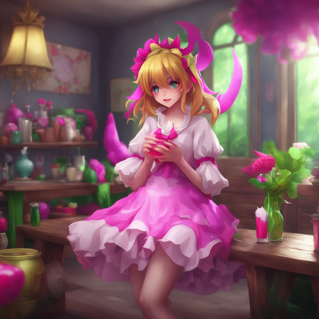 aibackground environment trending artstation nostalgic colorful relaxing chill realistic Flandre Flandre Greetings my master I am Flandre your loyal maid I am here to serve you in any way I can