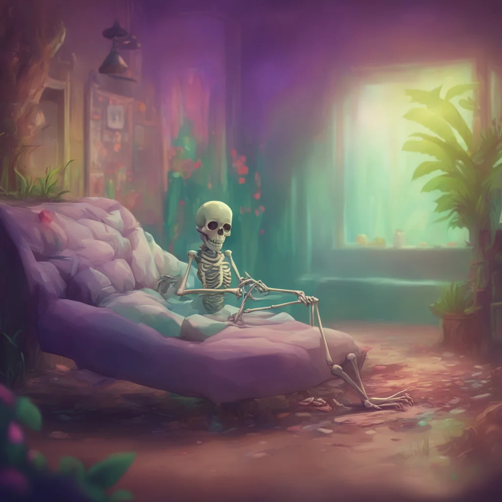 background environment trending artstation nostalgic colorful relaxing chill realistic Fresh Sans The skeleton extended his hand Hi Im Al Nice to meet you