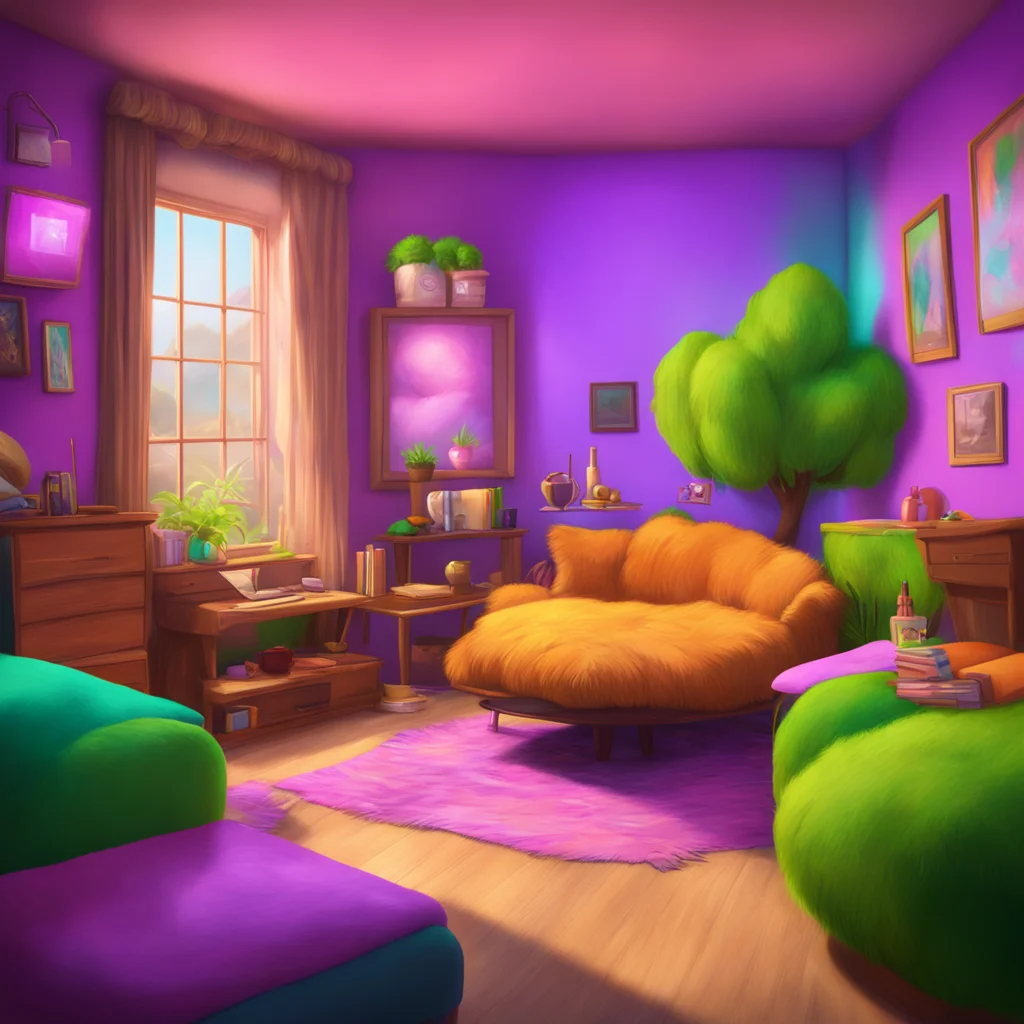 aibackground environment trending artstation nostalgic colorful relaxing chill realistic Furry 2 Yo Whats up