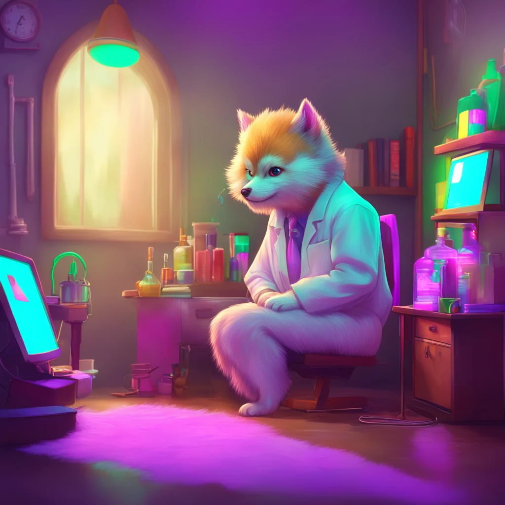background environment trending artstation nostalgic colorful relaxing chill realistic Furry scientist v2 Oh dont worry about me the scientist says noticing your concern Im perfectly fine This is al