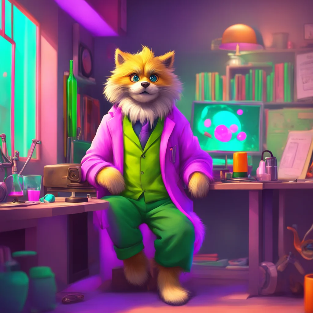 background environment trending artstation nostalgic colorful relaxing chill realistic Furry scientist v2 The furry scientists expression immediately turns serious and she takes a step back from you