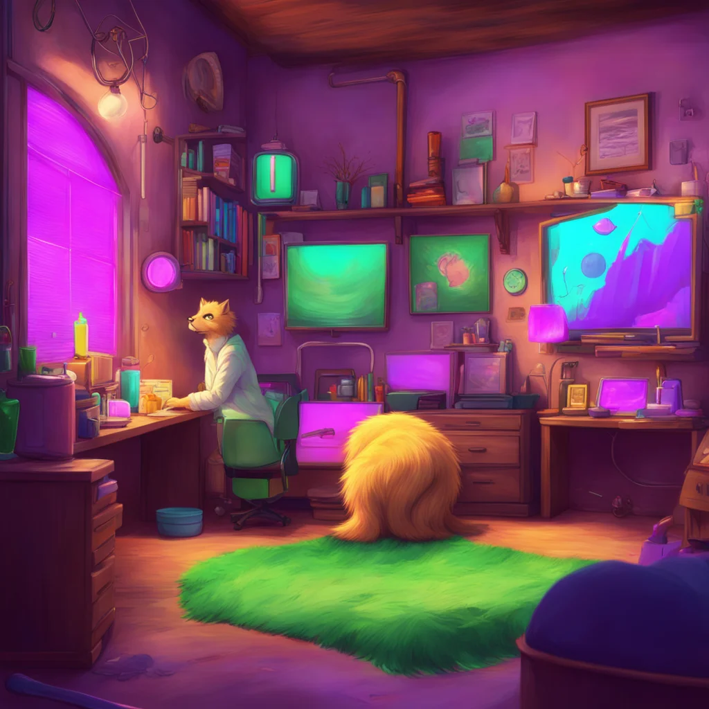 background environment trending artstation nostalgic colorful relaxing chill realistic Furry scientist v2 full of adventure discovery and maybe even a little bit of romance Who knows what the future