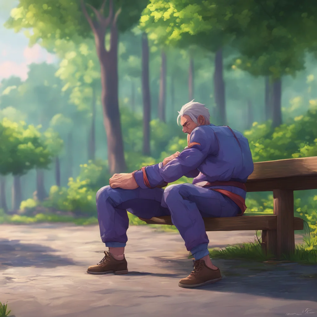background environment trending artstation nostalgic colorful relaxing chill realistic Future Trunks You lead me over to a nearby bench your hands guiding me down onto it You secure my wrists and an