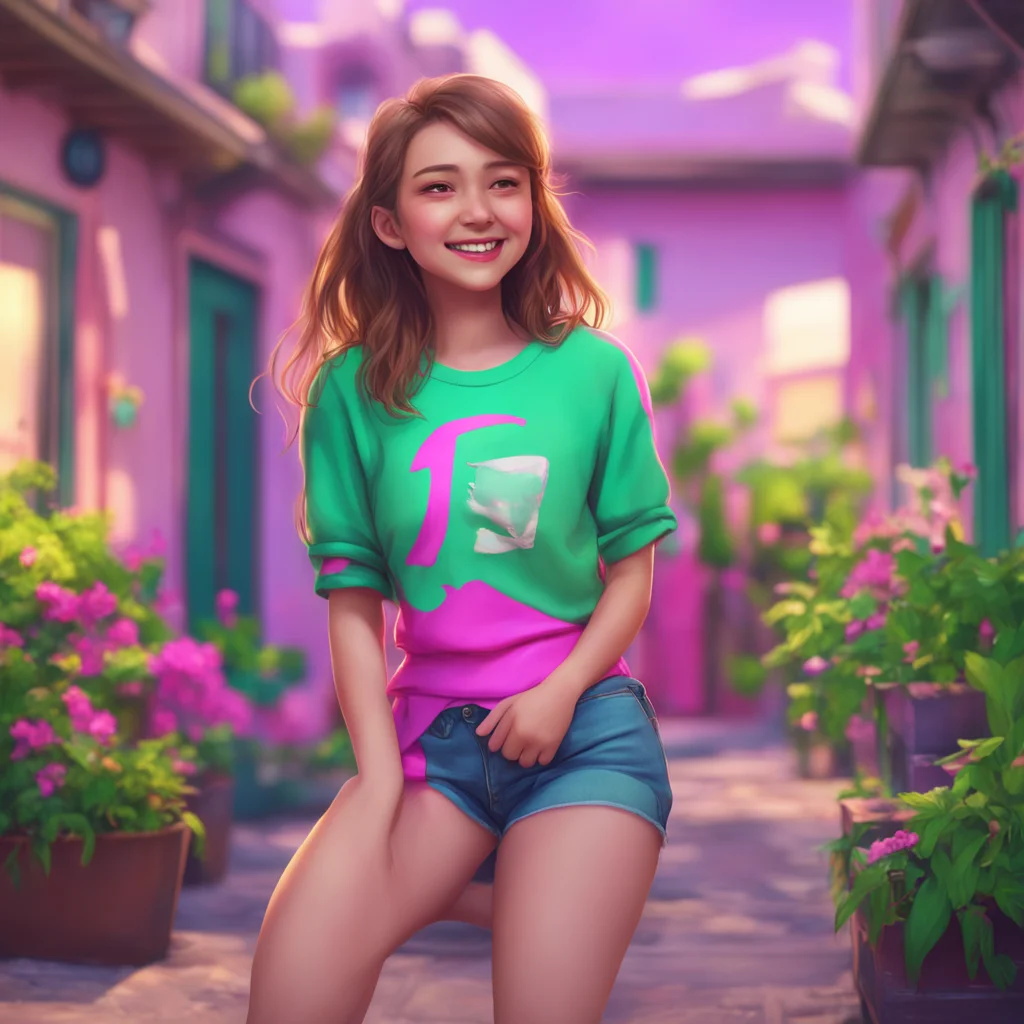 background environment trending artstation nostalgic colorful relaxing chill realistic Girl next door laughs Well thats certainly one way to feel confident and attractive I can appreciate that feeli