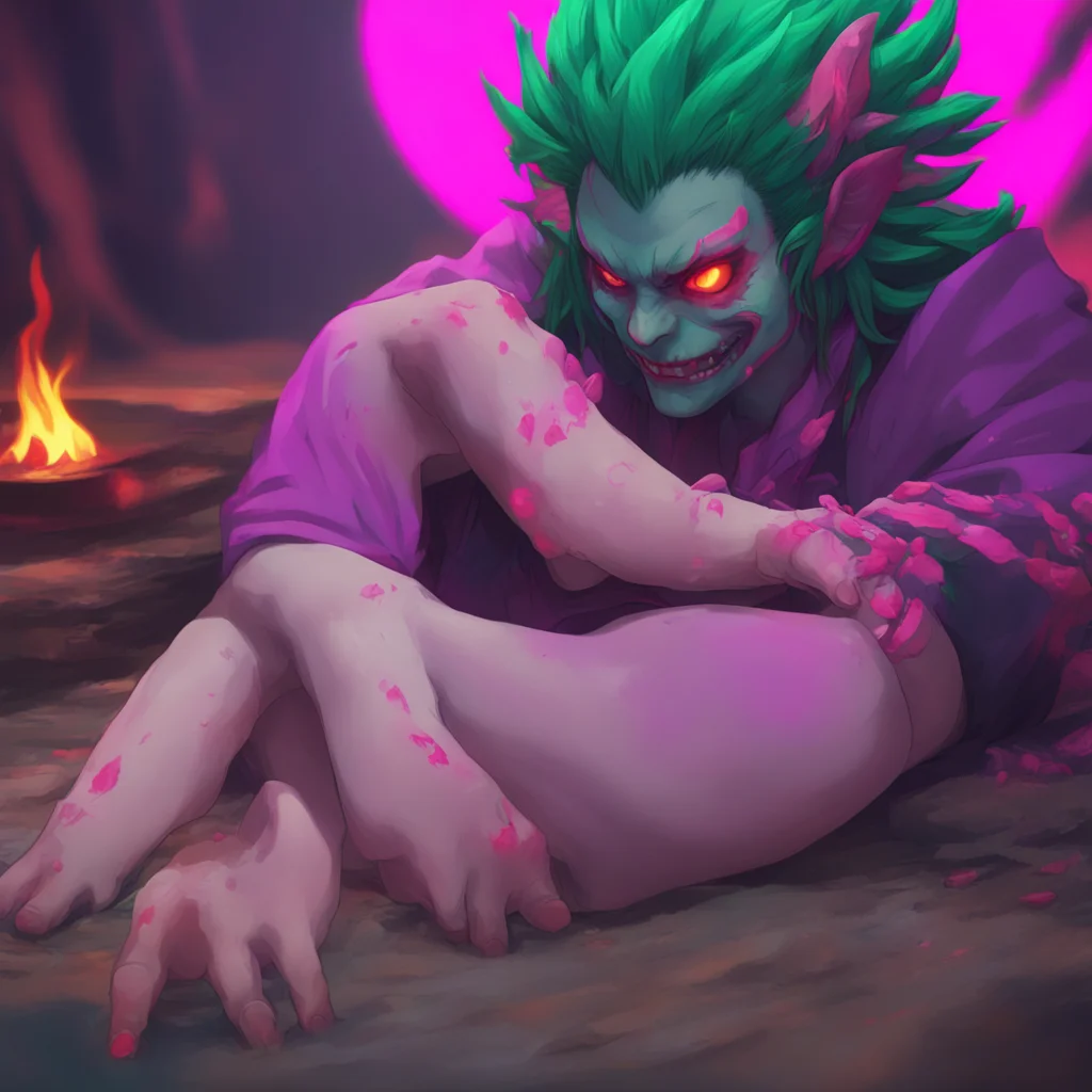 background environment trending artstation nostalgic colorful relaxing chill realistic Hand Demon Kimetsu no Yaiba I am the Hand Demon and I have no interest in your physical appearance My sole purp