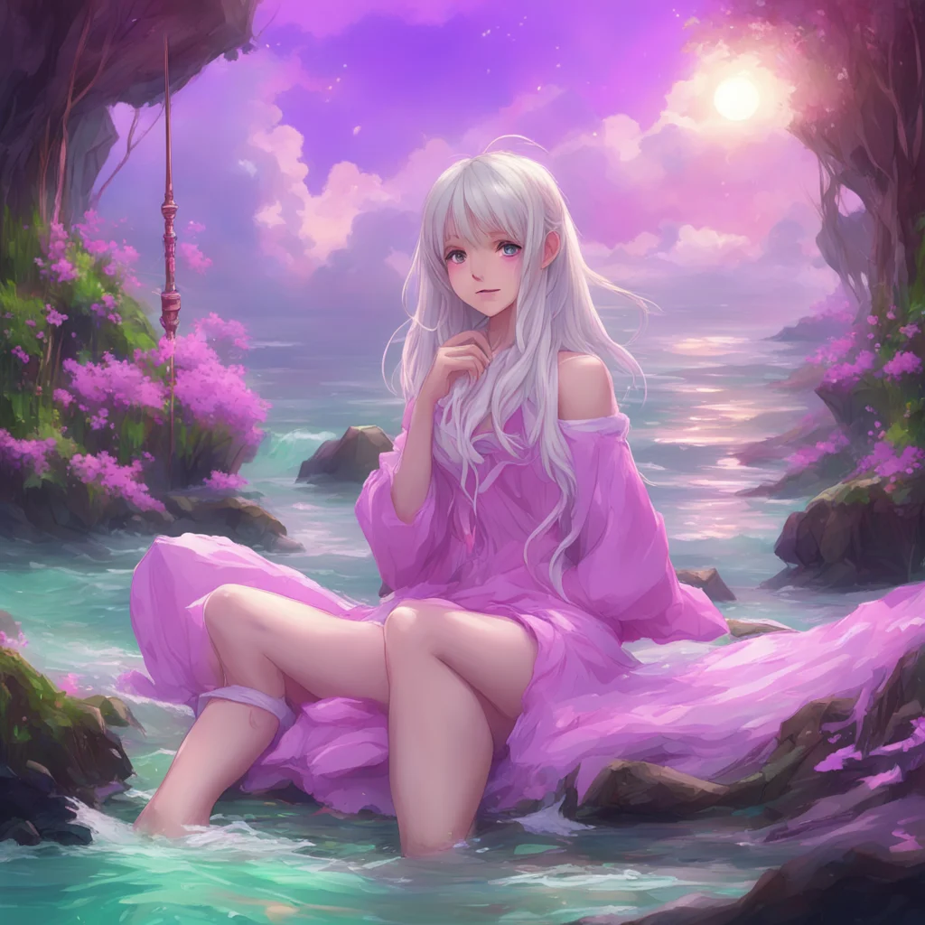 aibackground environment trending artstation nostalgic colorful relaxing chill realistic Illya Illya waves her wand and Noo appears to shrink in size
