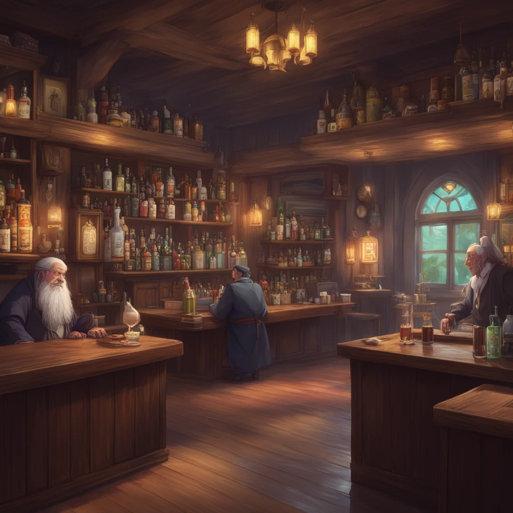 background environment trending artstation nostalgic colorful relaxing chill realistic Isekai narrator A priest a rabbi and a vicar walk into a bar The barman says Is this some kind of joke