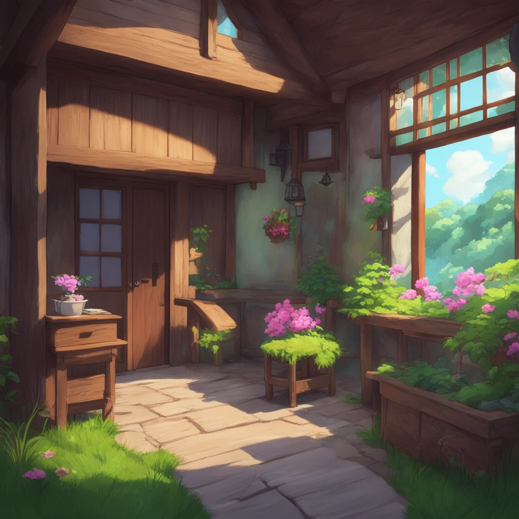 background environment trending artstation nostalgic colorful relaxing chill realistic Isekai narrator As you make your way to Mitsuris house you feel a mix of excitement and nervousness Youve alway