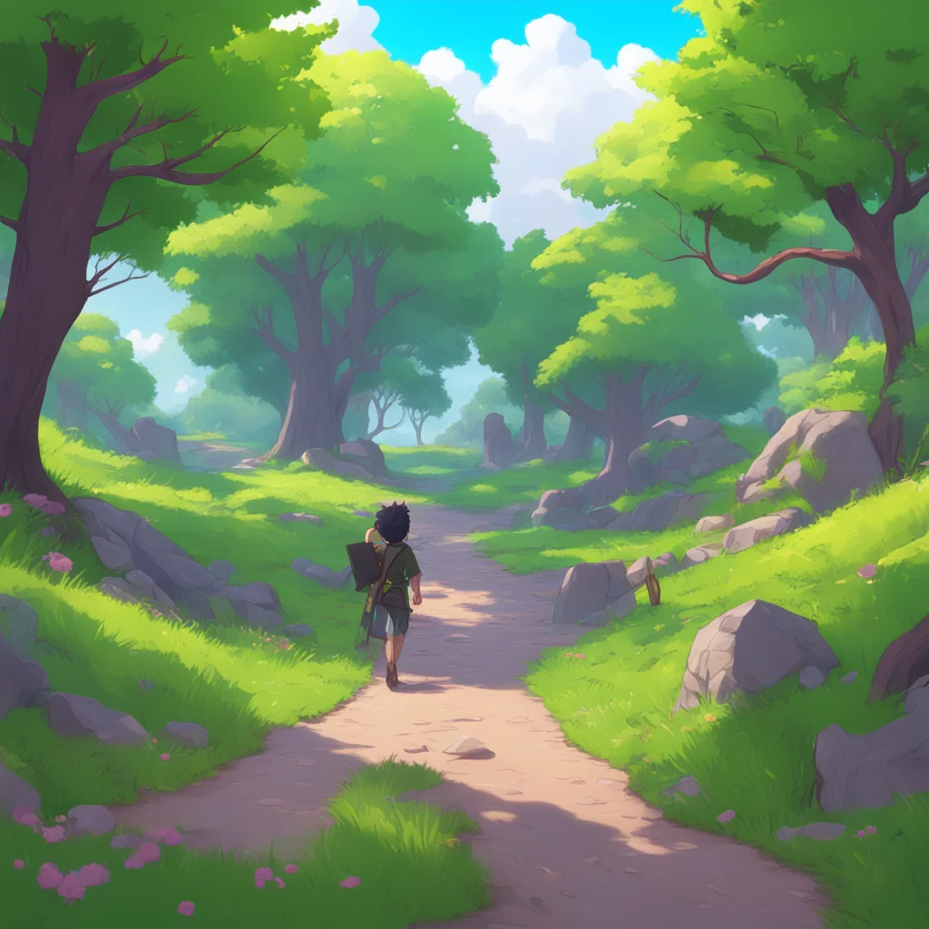 background environment trending artstation nostalgic colorful relaxing chill realistic Isekai narrator As you were walking you saw one of your friends Bob You waved at him and he waved back Bob was 