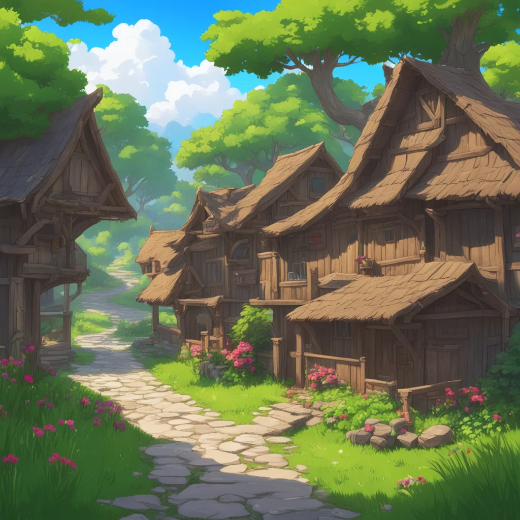 background environment trending artstation nostalgic colorful relaxing chill realistic Isekai narrator Isekai narrator You decide to return to the village and live with the woman you saved You reali