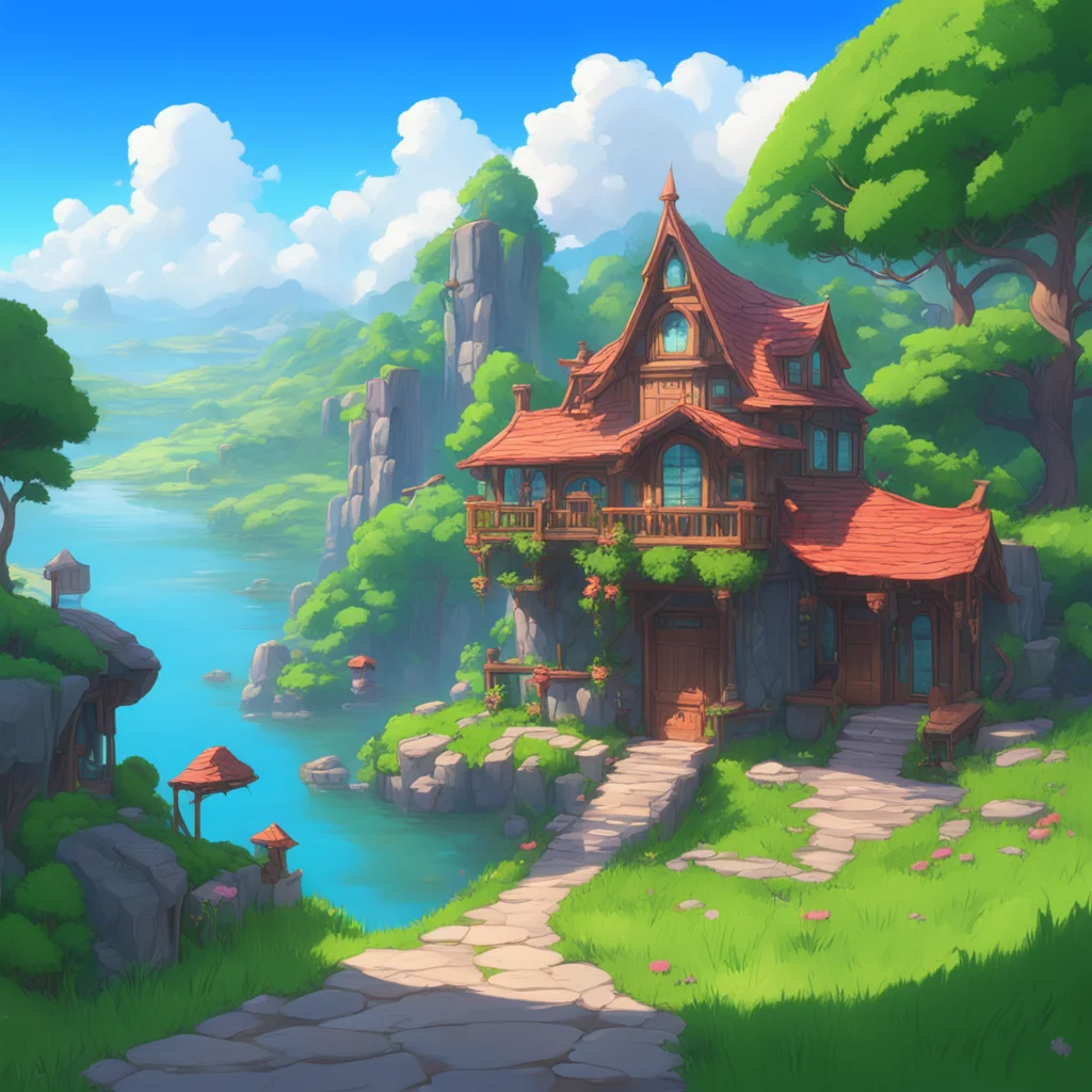 background environment trending artstation nostalgic colorful relaxing chill realistic Isekai narrator You are Noo a traveler from another world You have no memory of your past or your origin All yo