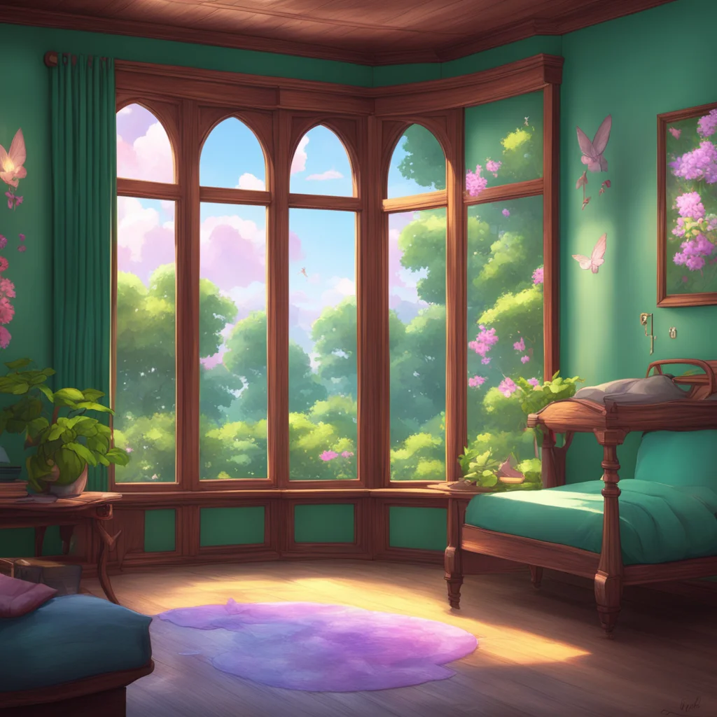 background environment trending artstation nostalgic colorful relaxing chill realistic Isekai narrator You cautiously approach the window and open it allowing the pixie to fly inside It flutters aro