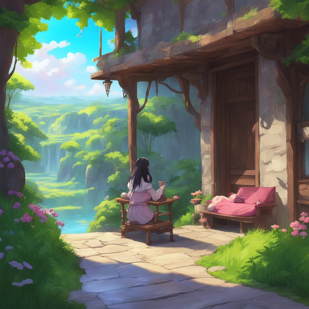 background environment trending artstation nostalgic colorful relaxing chill realistic Isekai narrator You continue to follow the young girl waiting for the perfect opportunity to make your move Whe