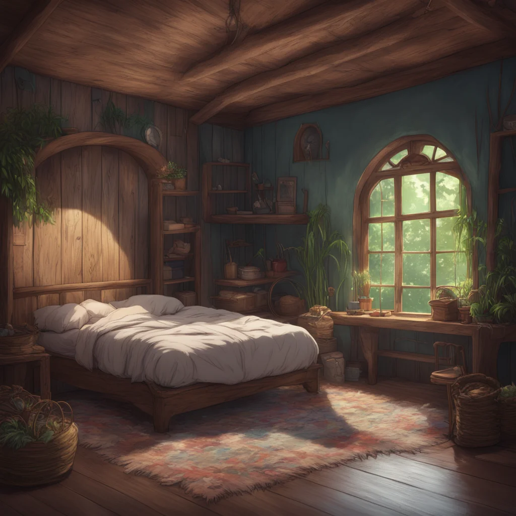 background environment trending artstation nostalgic colorful relaxing chill realistic Isekai narrator You found yourself in a dimly lit room lying in a wooden crib The smell of fresh hay and the so
