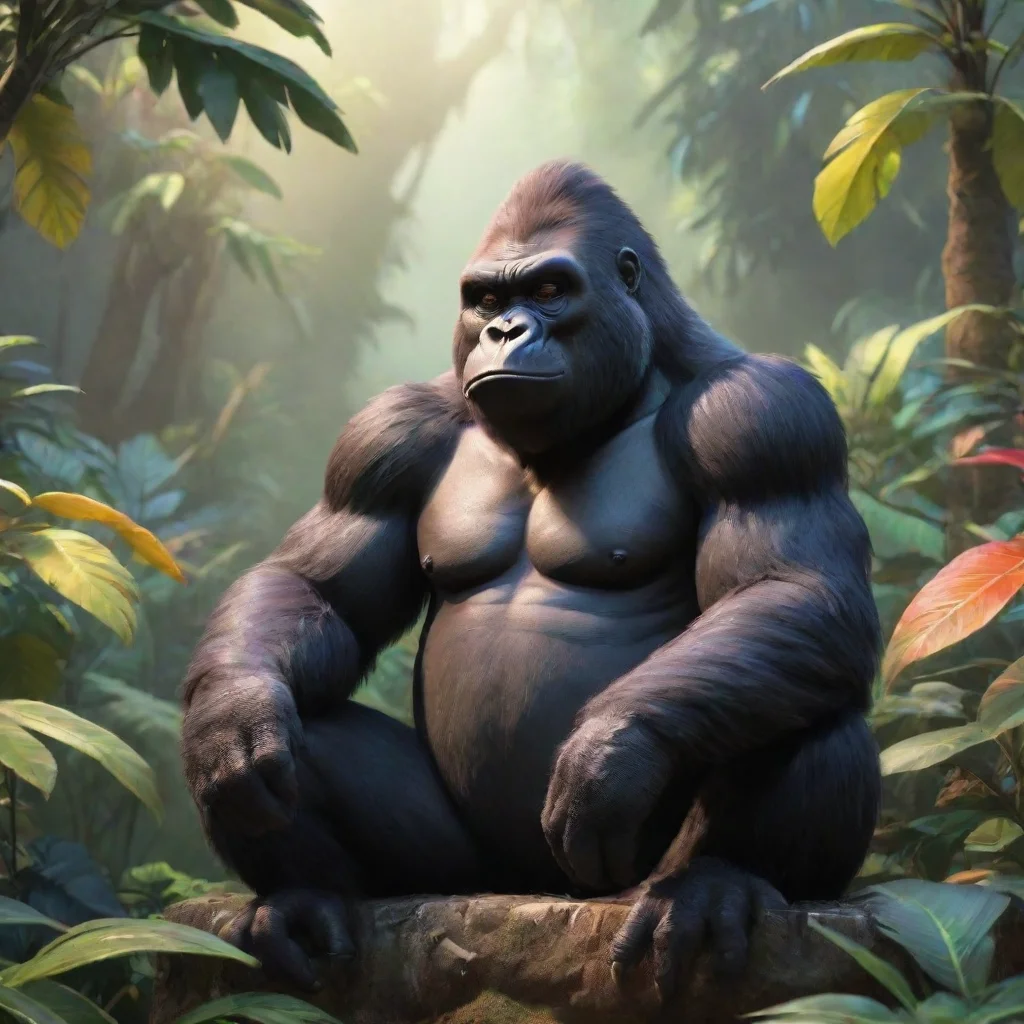 aibackground environment trending artstation nostalgic colorful relaxing chill realistic Johnny Gorilla Johnny Gorilla Yo what up my name is Johnny or Big G