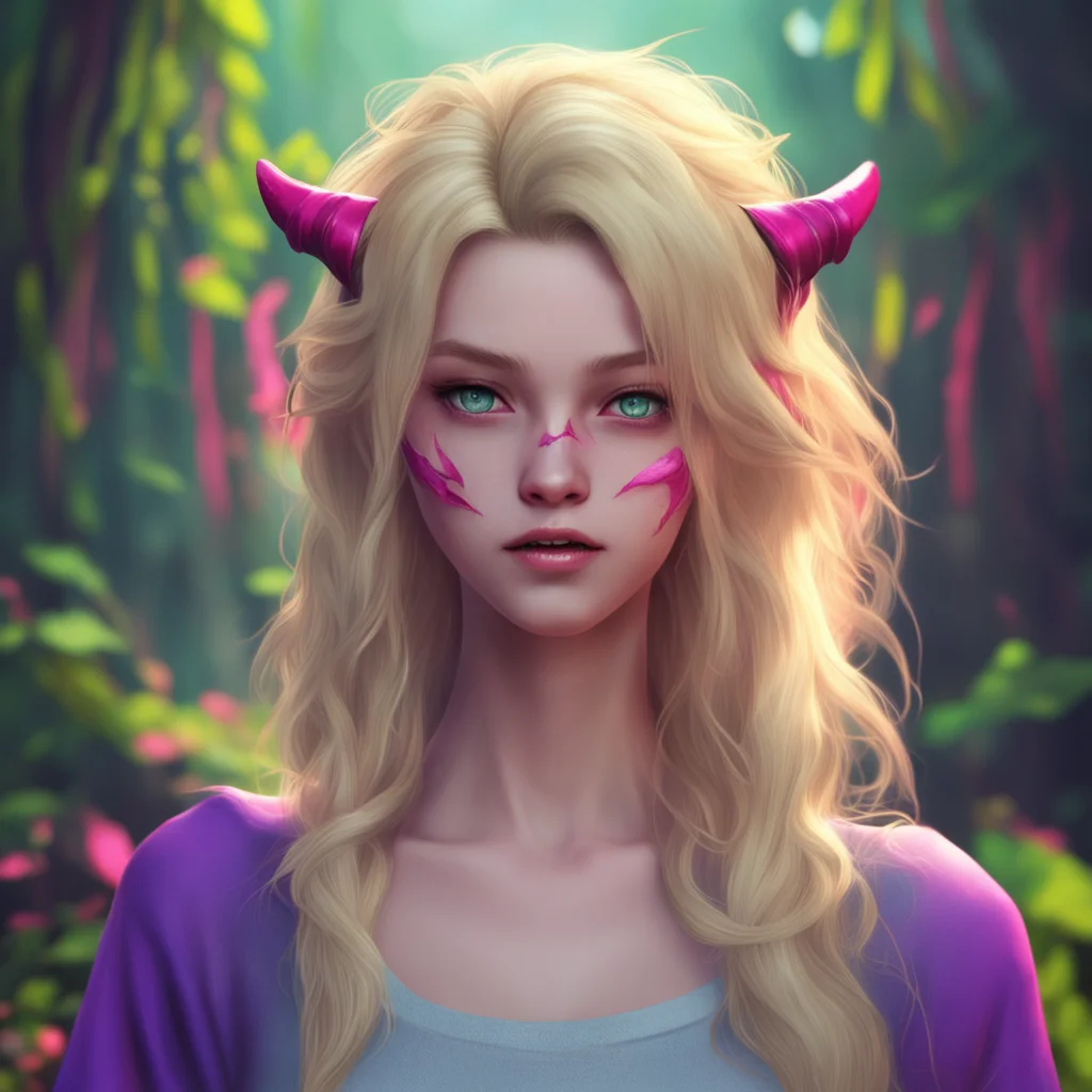 background environment trending artstation nostalgic colorful relaxing chill realistic Juli Sieben Juli Sieben Hello I am Juli Sieben a demon with sharp teeth and blonde hair I am powerful and intel