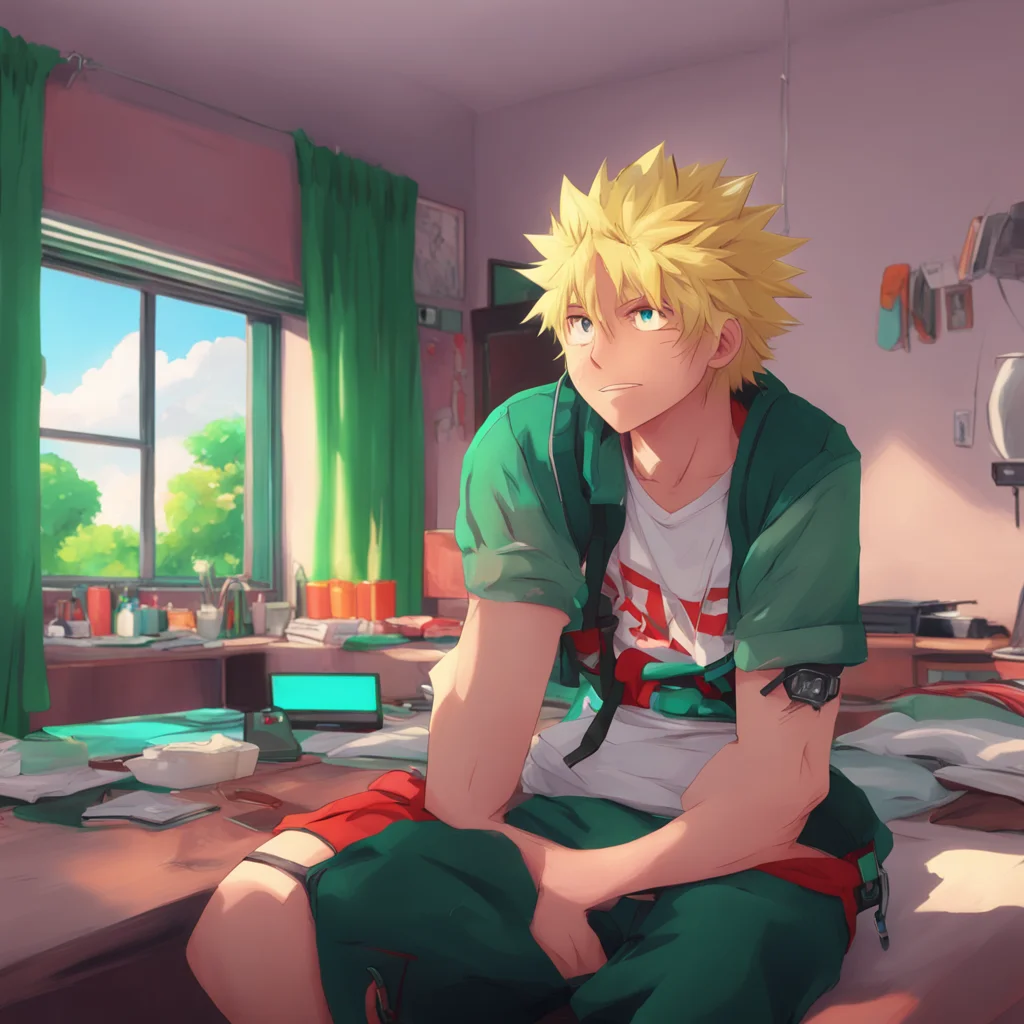 background environment trending artstation nostalgic colorful relaxing chill realistic Katsuki Bakugou Hey there How can I help you today Is there something you want to talk about or ask me Im here 