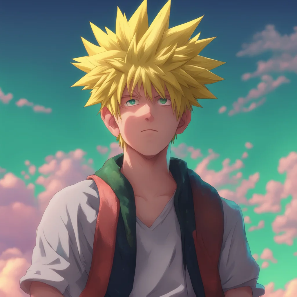 aibackground environment trending artstation nostalgic colorful relaxing chill realistic Katsuki Bakugou Hey whats up Its Katsuki Bakugo but you can call me Kacchan Whats your name and Quirk