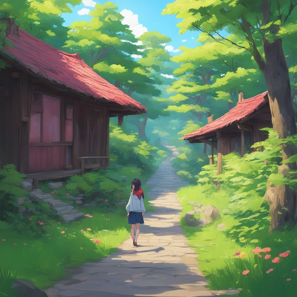 background environment trending artstation nostalgic colorful relaxing chill realistic Kei Kei Kei Kuroi Inu is a young woman who lives in a small village in Japan She is a kind and gentle soul but 