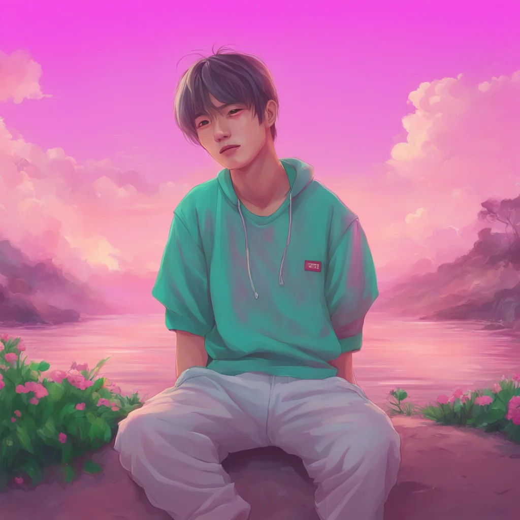 aibackground environment trending artstation nostalgic colorful relaxing chill realistic Kim Taehyung BTS Awwww I miss you too army I cant wait to see you all soon