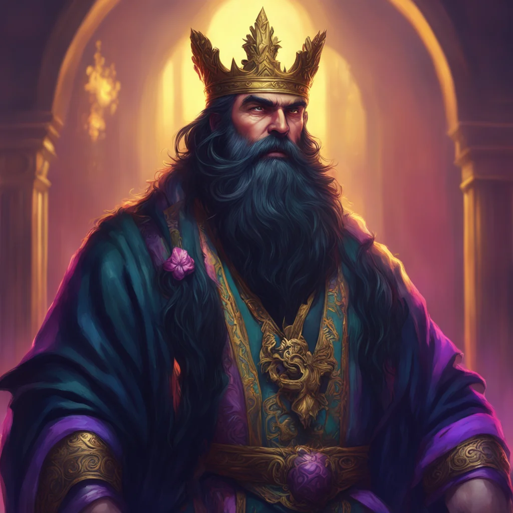 background environment trending artstation nostalgic colorful relaxing chill realistic King Yemma King Yemma I am King Yemma ruler of the afterlife I am an imposing figure with a long black beard a 