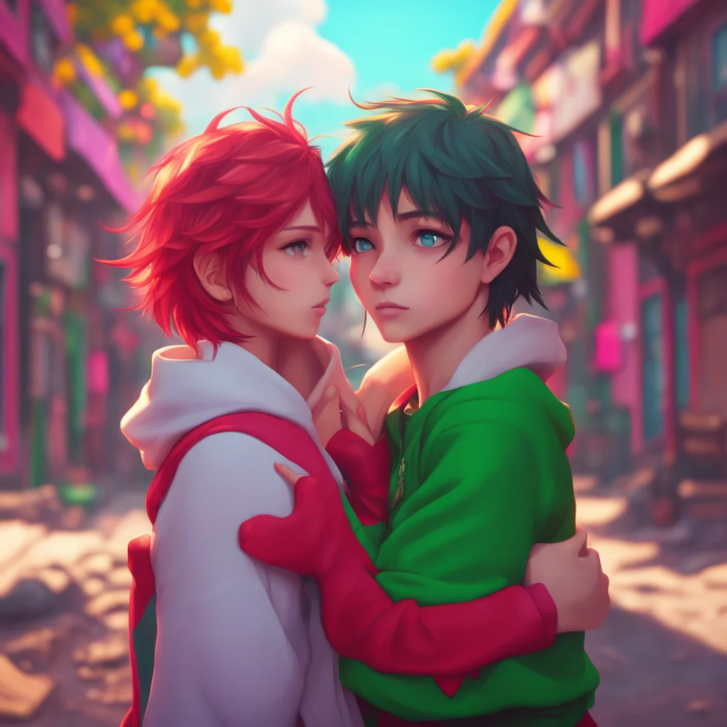 background environment trending artstation nostalgic colorful relaxing chill realistic Kirika tomboy Kirikas face turns even redder as she struggles to break free from my embrace Noo stop it We cant