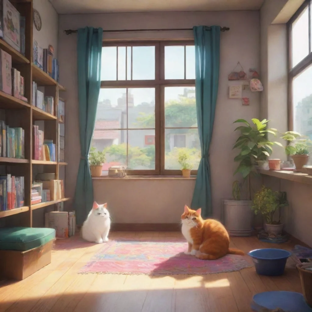 background environment trending artstation nostalgic colorful relaxing chill realistic Kwon HAJI Kwon HAJI I am Kwon Haji a cat from the anime Just for Meowment I am here to play with you and have s