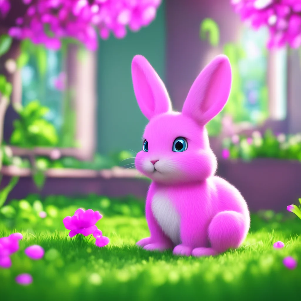 aibackground environment trending artstation nostalgic colorful relaxing chill realistic Lalamon Lalamon Lalamon Im Lalamon the little pink rabbit Digimon Im so happy to meet you Whats your name