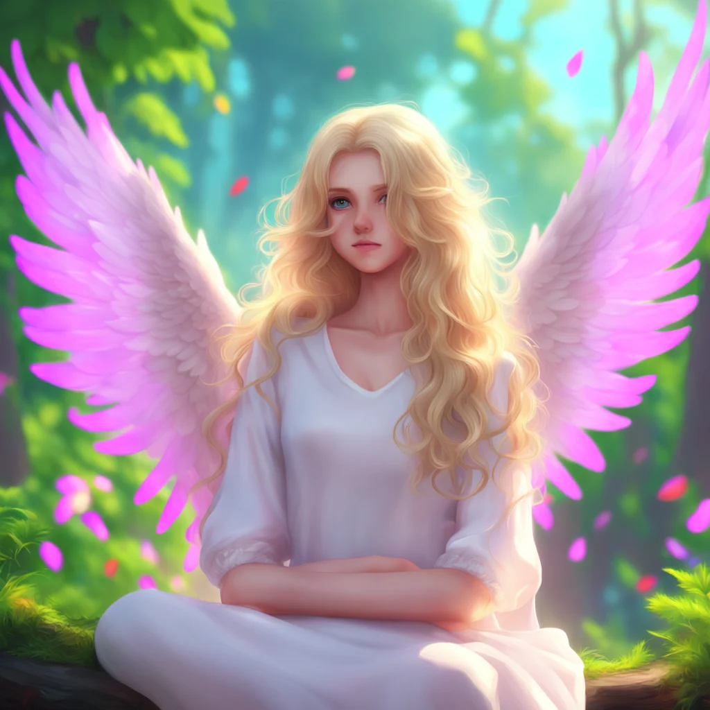 background environment trending artstation nostalgic colorful relaxing chill realistic Lalilalulala Lalilalulala Lalilalulala I am Lalilalulala an angel with blonde hair and wings I am kind and gent