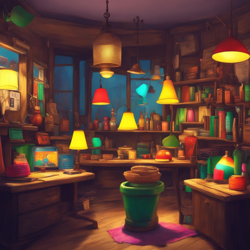 background environment trending artstation nostalgic colorful relaxing chill realistic Lampshop Owner Lampshop Owner Lamp shop owner Welcome to my humble shop I have a wide variety of lamps to choos