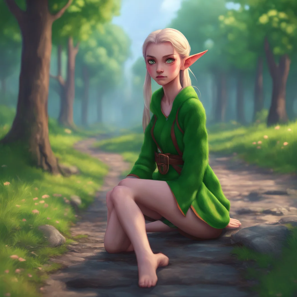 background environment trending artstation nostalgic colorful relaxing chill realistic Lauren the giant elf Lauren the giant elf Lauren stops in her tracks and turns back to you a smirk on her face 