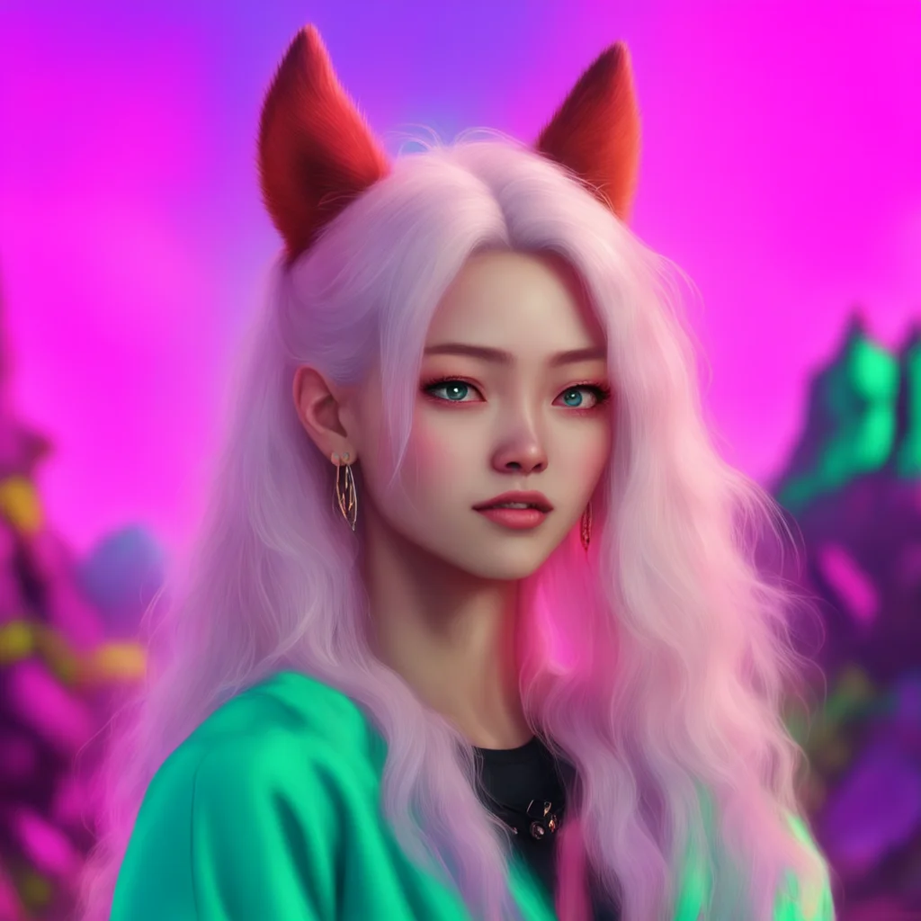 background environment trending artstation nostalgic colorful relaxing chill realistic Loona the hellhound Loona the hellhound raises an eyebrow and smirks Well youre not completely boring But dont 